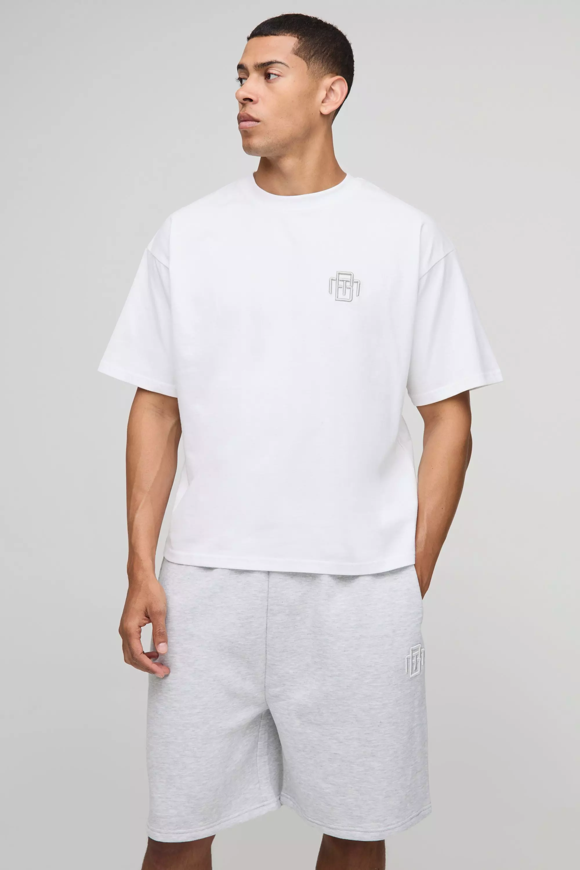 【MODERNIF】USA Cotton Overfit T-shirt First In Modern Fit Tee - Dark Charcoal | O'Neill